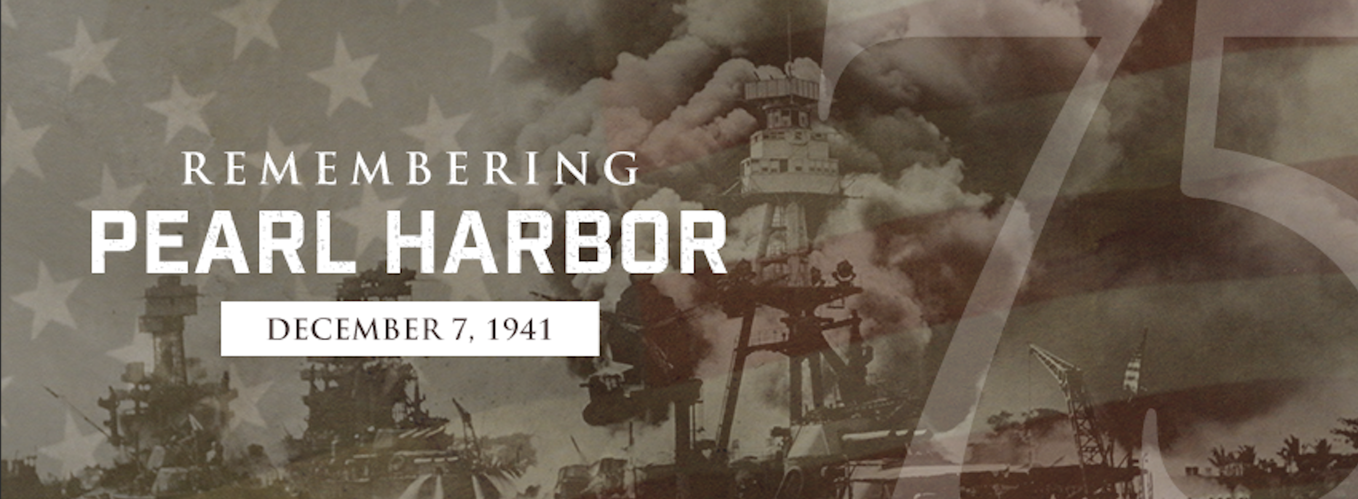 Remembering Pearl Harbor — Facebook banner by Beefy Marketing