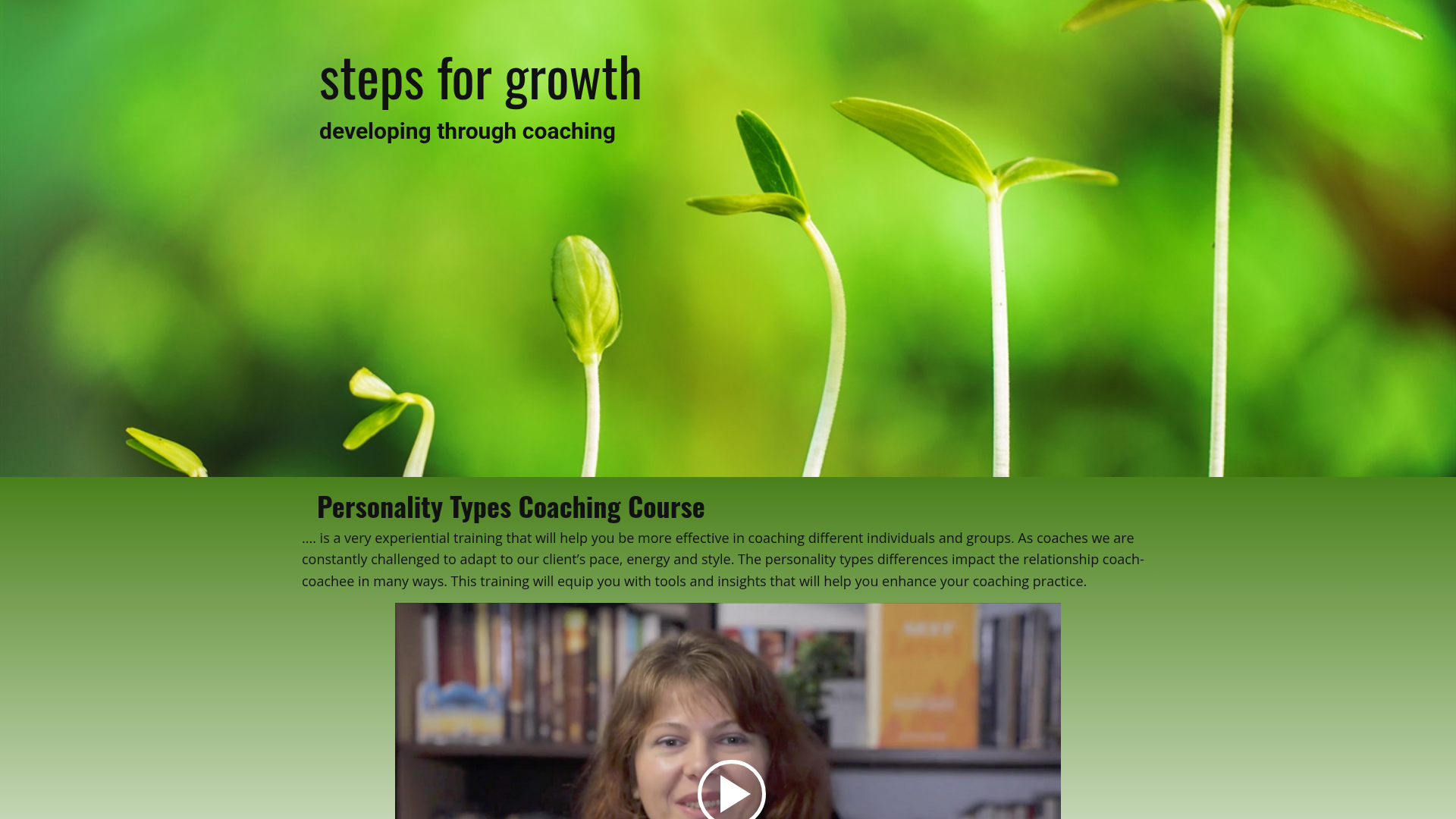 STEPs4GROWTH website — steps4growth.com — designed by Beefy Marketing