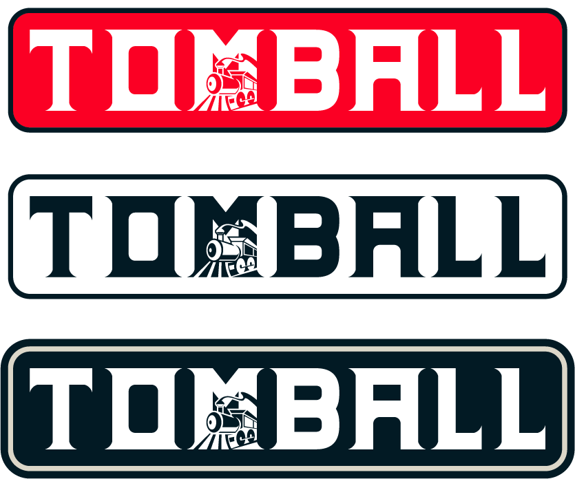 Tomball train logo badges