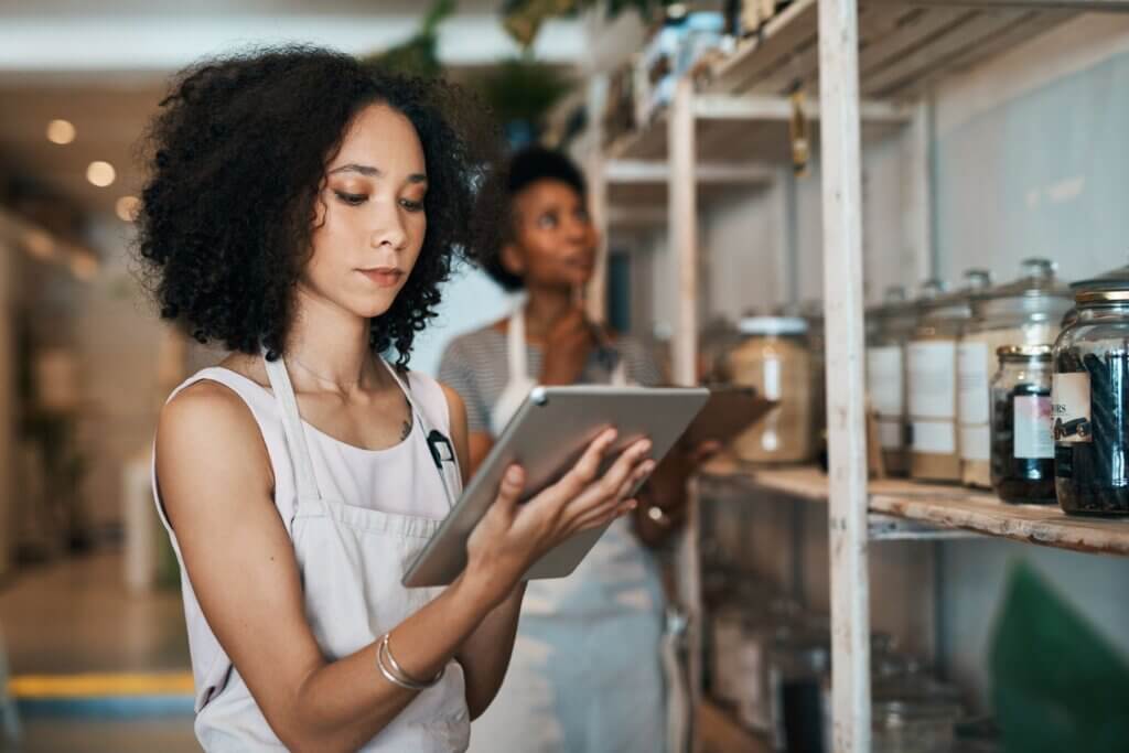 small business owners working to bring new customers